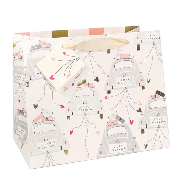 Wedding Just Married Medium Gift Bag GOODS M&S   