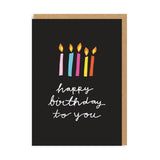 Happy Birthday To You Candles Card GOODS M&S   