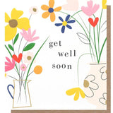 Caroline Gardner Floral Get Well Soon Card GOODS M&S   