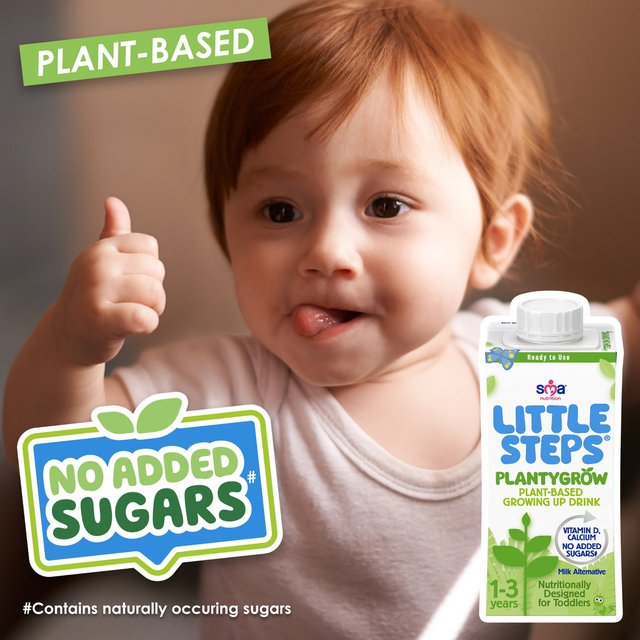 SMA Little Steps Plantygrow Plant-Based Growing Up Drink 1-3 Years   200ml