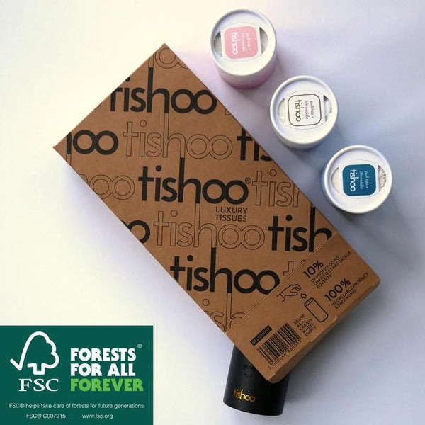 tishoo Hyaluronic Acid-infused 4-Ply Ultra Soft Tissues Belgravia Designs 4 per pack