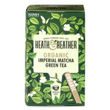 Heath & Heather Organic Green Tea 20 Tea Bags Herbal Tea Holland&Barrett   