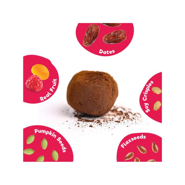 GOOD4U PROTEIN BALLS RASPBERRY BROWNIE MULTIPACK   3 x 40g GOODS M&S   