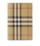 Burberry check passport holder - British product