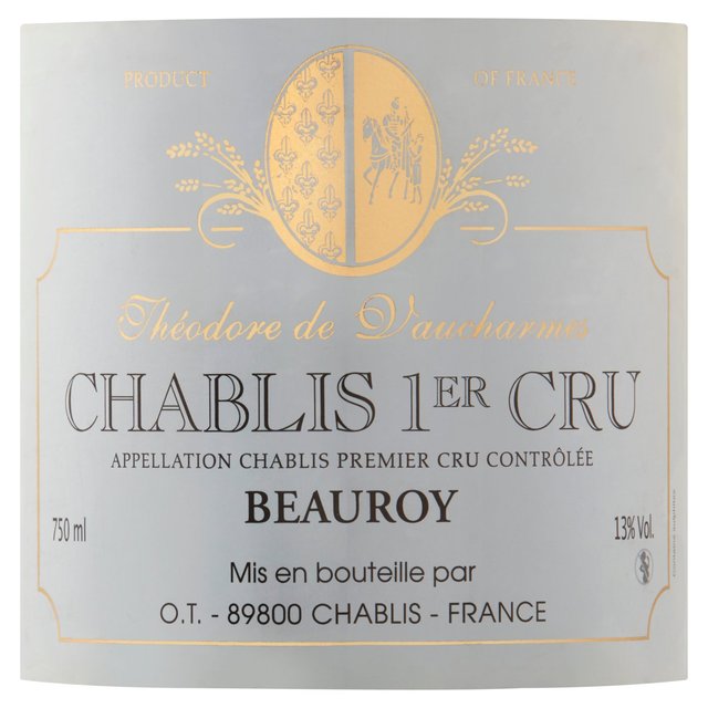 Domaine TDV Premier Cru Beauroy Single Vineyard Chablis   75cl GOODS M&S   