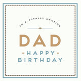 Alice Scott Amazing Dad Birthday Card GOODS M&S   