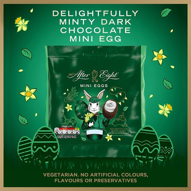 After Eight Dark Mint Chocolate Mini Eggs   81g