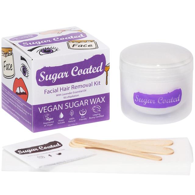 Sugar Coated Facial Hair Removal Kit With Lavender Essential Oil   200ml