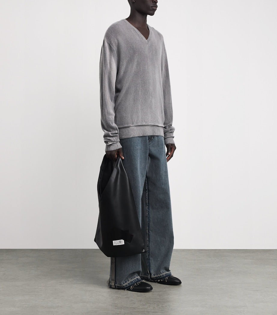 MM6 Maison Margiela Medium Archive Tape Tote Bag (British brand)