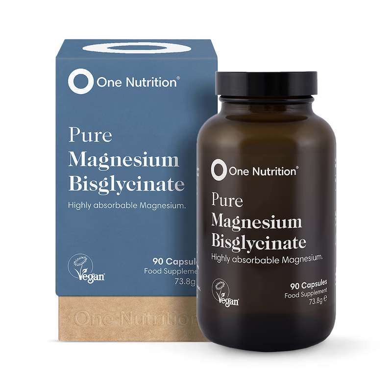 One Nutrition magnesium bisglycinate 90 capsules (British brand)
