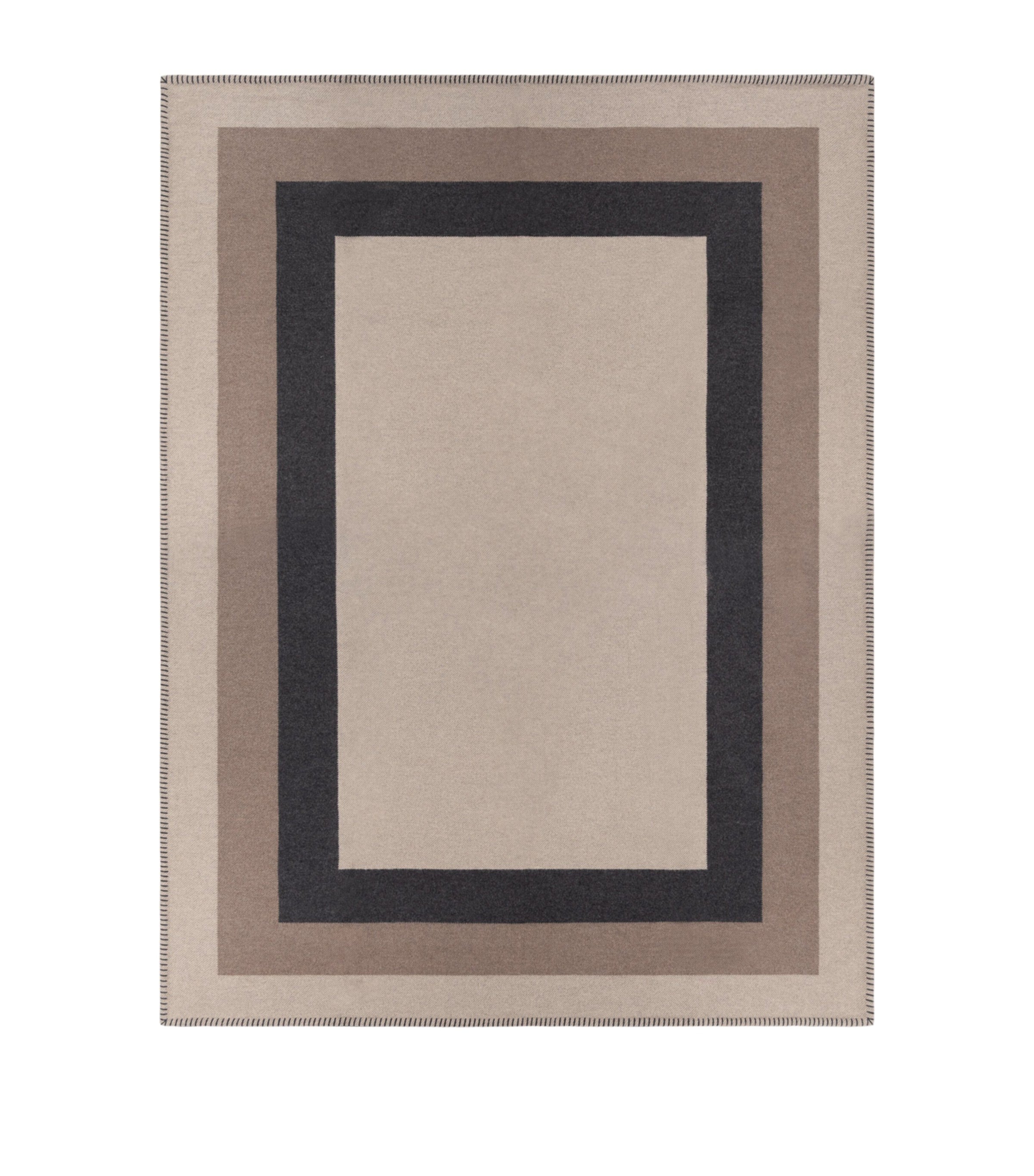 Begg x Co lambswool-cashmere Valatzu Josef blanket 137cm x 180cm - British product