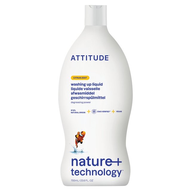 Attitude Washing Up Liquid Citrus Zest   700ml GOODS M&S   