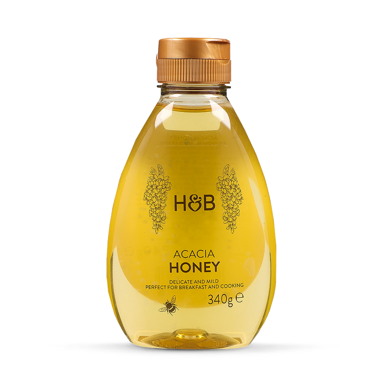 Holland & Barrett Pure Acacia Honey Jar 340g, UK version
