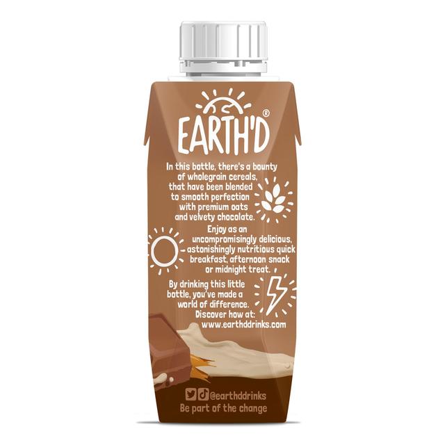 Earth'd Breakfast Cereal & Oat Shake - Chocolate   250ml GOODS M&S   