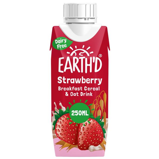 Earth'd Breakfast Cereal & Oat Shake - Strawberry   250ml GOODS M&S   