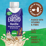 Earth'd Breakfast Cereal & Oat Shake - Vanilla   250ml GOODS M&S   