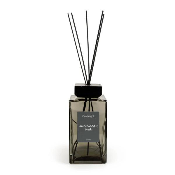 Candleight reed diffuser Amberwood & Musk 2000ml, imported from the UK