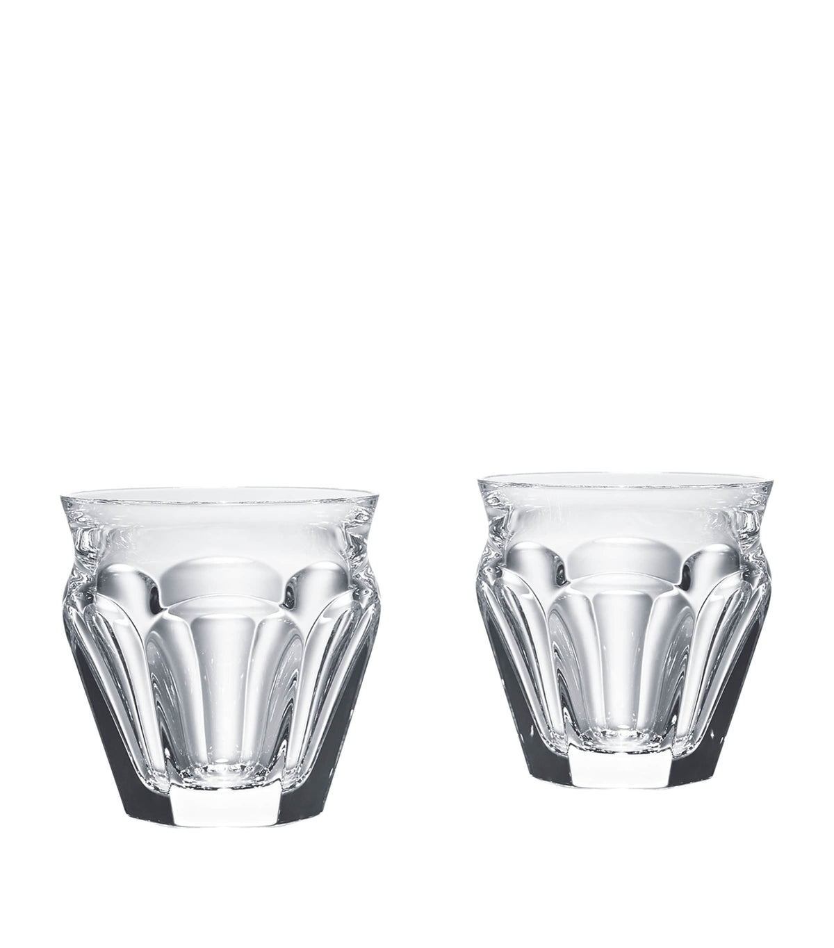 Baccarat Harcourt Talleyrand crystal tumblers 90ml - British product