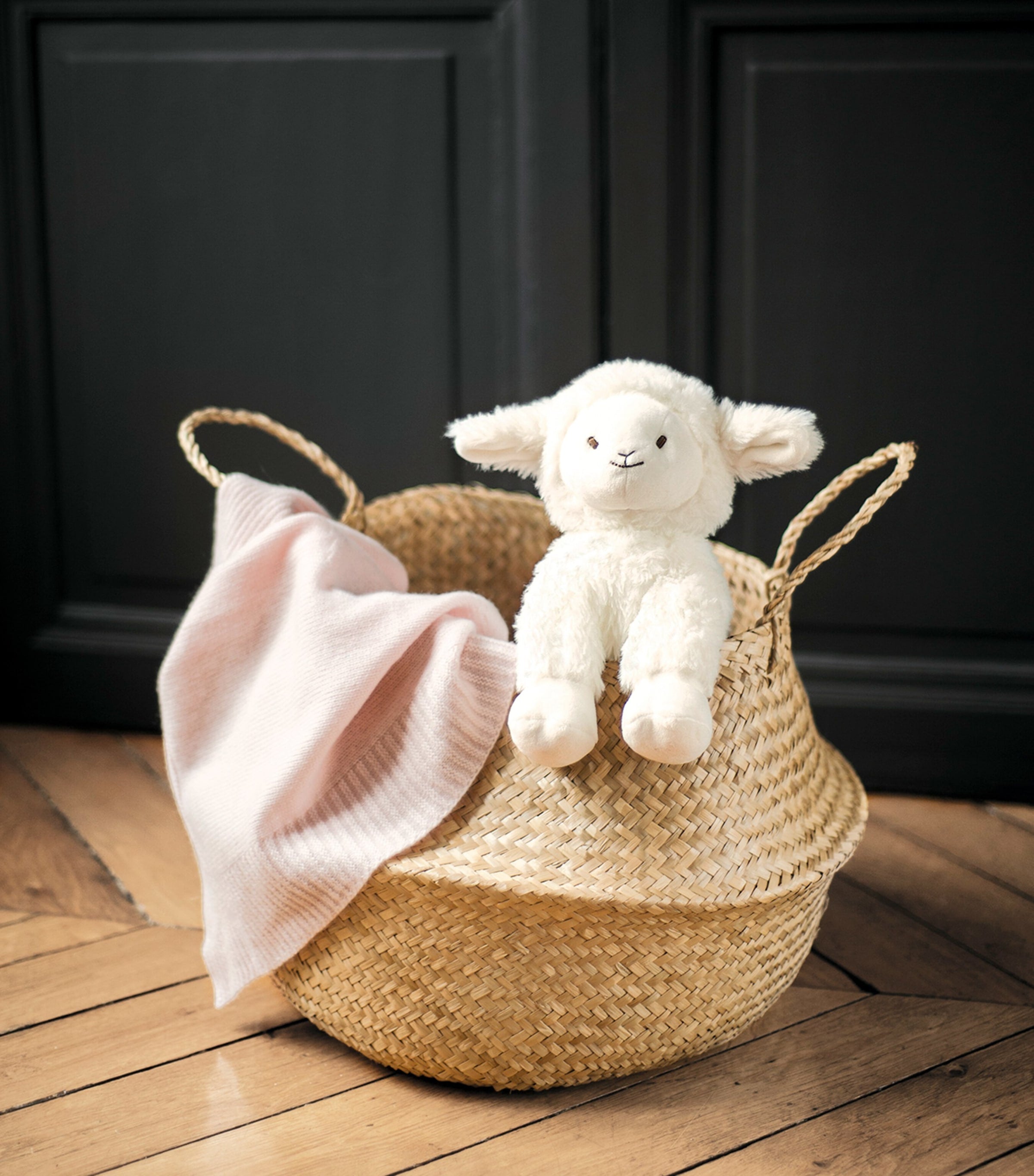 Tartine et Chocolat Edmond the Lamb soft toy 25cm (British brand)