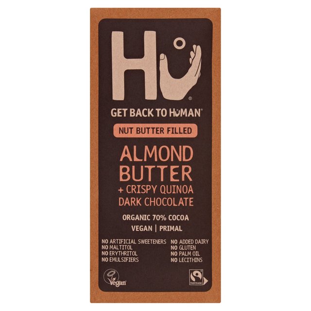 Hu Almond Butter & Crispy Quinoa Dark Chocolate   60g GOODS M&S   