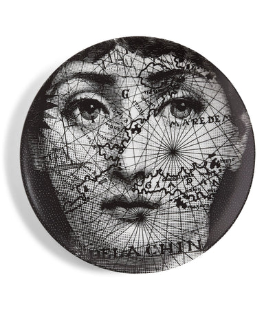 Harrods Fornasetti Tema e Variazioni No. 94 Wall Plate 26cm- Buy online at McGrocer
