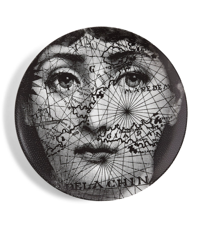 Fornasetti Tema e Variazioni No. 94 wall plate 26cm - British product