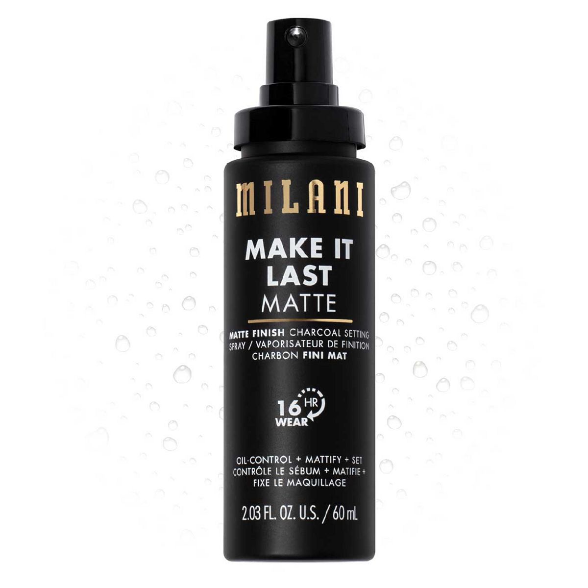 Milani Make It Last Matte Charcoal Spray 60ml GOODS Boots   