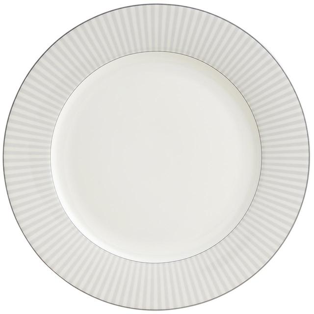 M&S Hampton Bone China Dinner Plate 1 SIZE Grey Mix GOODS M&S   