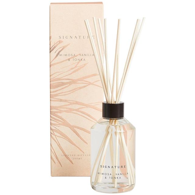 M&S Signature Mimosa Vanilla & Tonka 200ml Diffuser Orange Mix GOODS M&S   