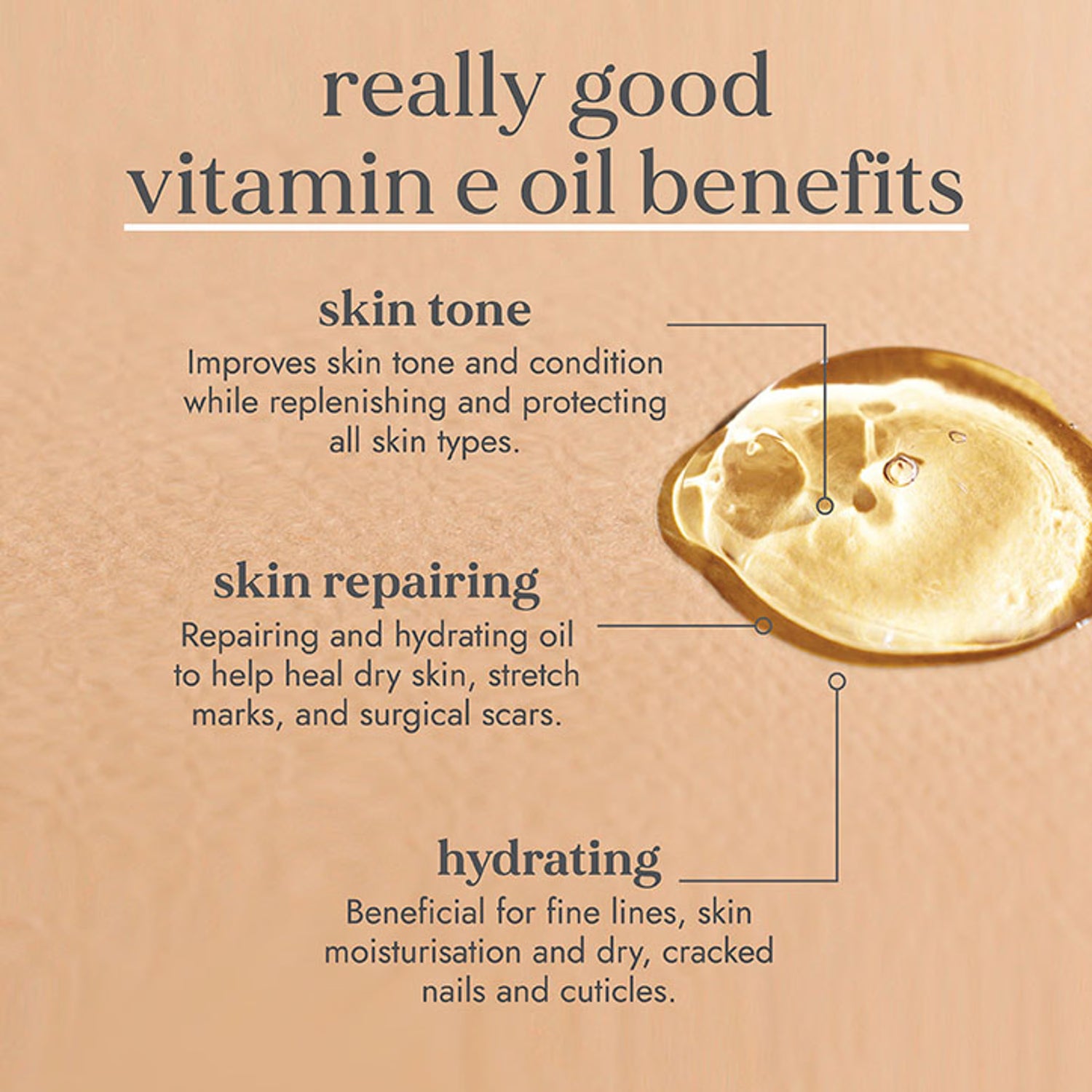 High Strength Vitamin E Plant-Based Skin Oil 50ml