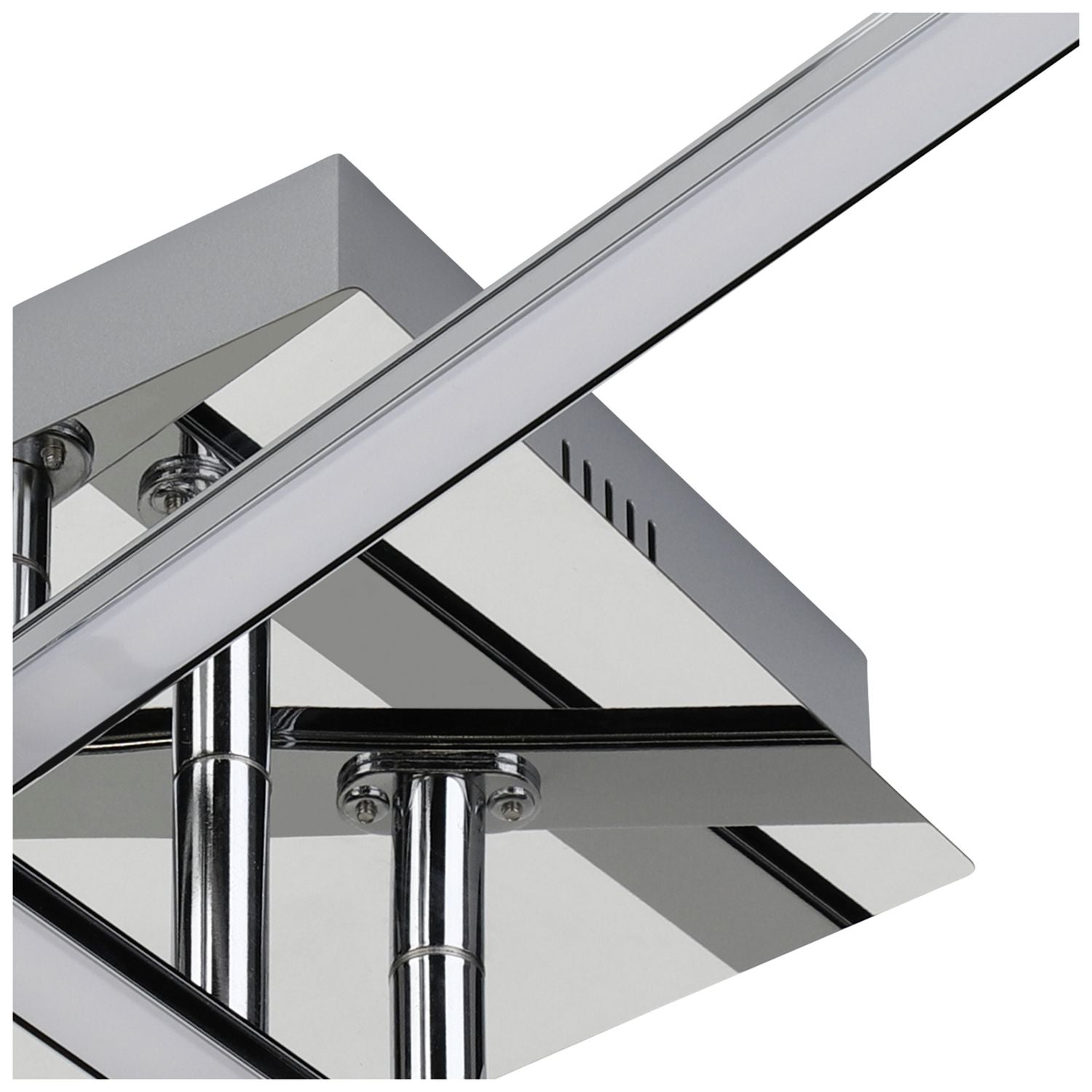 Eglo Lasana LED ceiling light chrome finish, UK version