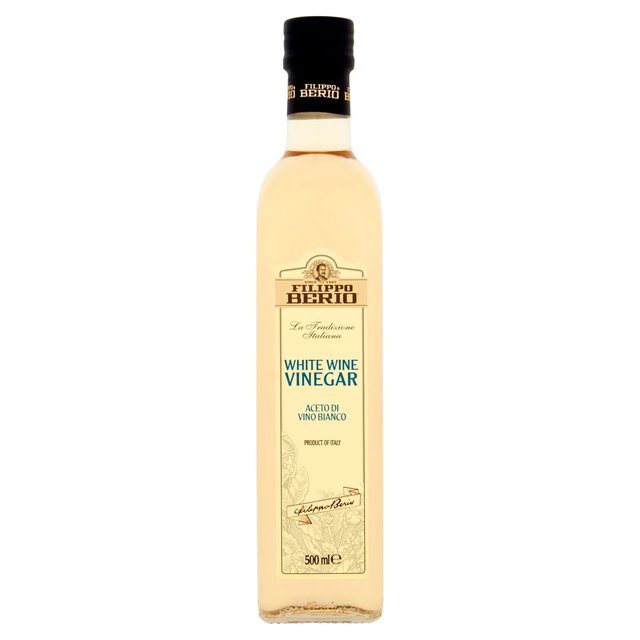 Filippo Berio White Wine Vinegar   500ml GOODS M&S   