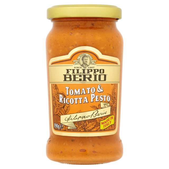 Filippo Berio Tomato & Ricotta Pesto   190g GOODS M&S   