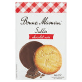 Bonne Maman Shortbreads biscuits coated with dark chocolate   160g GOODS M&S   