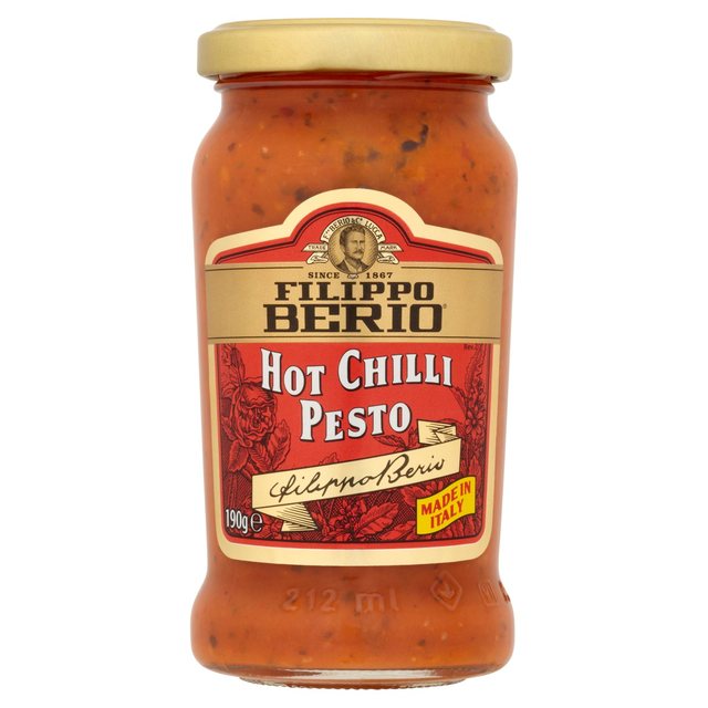 Filippo Berio Hot Chilli Pesto   190g GOODS M&S   