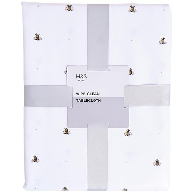 M&S Collection Bee Tablecloth One Size Multi