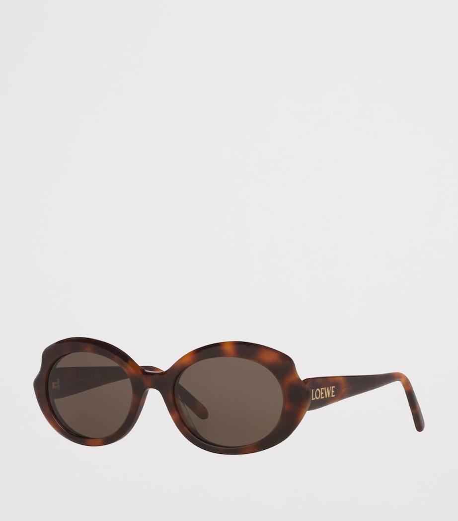 LOEWE Mini Oval Sunglasses acetate, imported from the UK