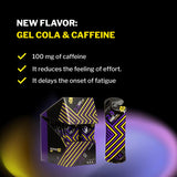 Recuperation Cola Caffeine Energy Gel 24 Pack, imported from the UK