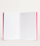 Harrods A5 notebook with magenta cover - British product