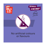 Misfits Wonky Chomp beef dog chews 170g, imported from the UK