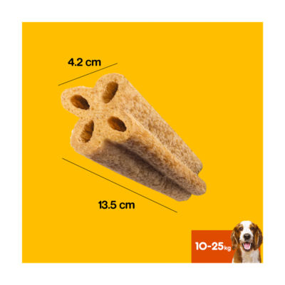 Pedigree Dentastix Advanced chicken 80g dental chews imported from the UK