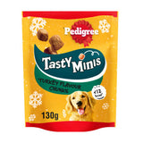 Pedigree Tasty Minis dog treats chewy cubes with turkey 130g (British brand)