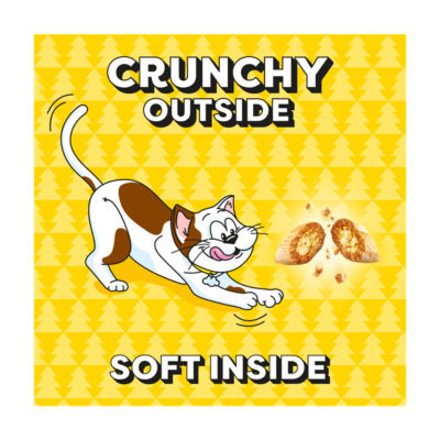 Dreamies turkey salmon cat treats 60g, imported from the UK