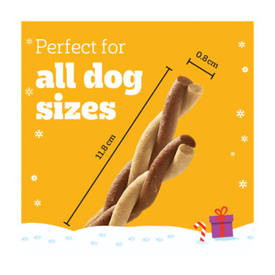 Pedigree Rodeo Christmas dog treats turkey 123g - British product