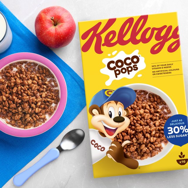 Kellogg's Coco Pops Chocolate Breakfast Cereal   295g GOODS M&S   