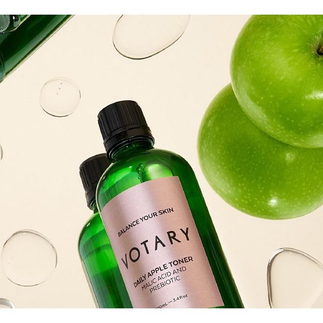 VOTARY Daily Apple Toner Malic Acid and Prebiotic   100ml GOODS M&S   