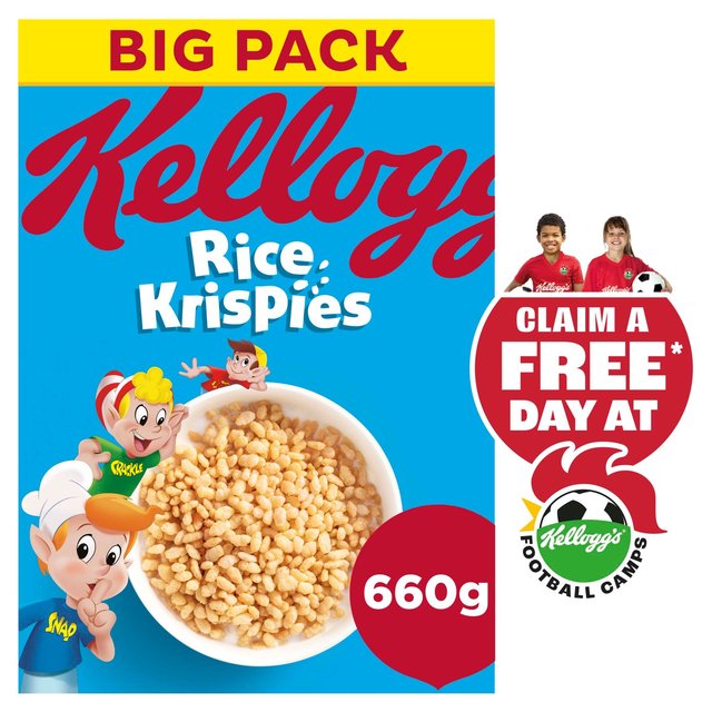 Kellogg's Rice Krispies Breakfast Cereal    660g GOODS M&S   