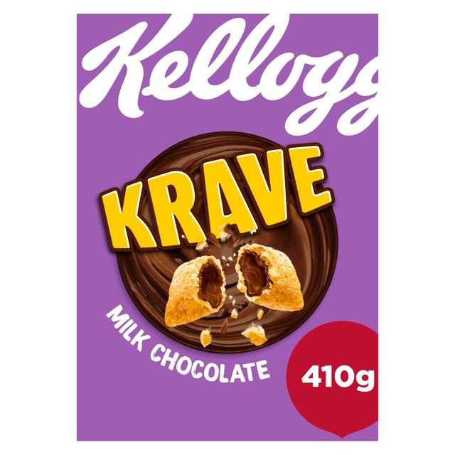 Kellogg's Krave Milk Chocolate Breakfast Cereal   410g GOODS M&S   