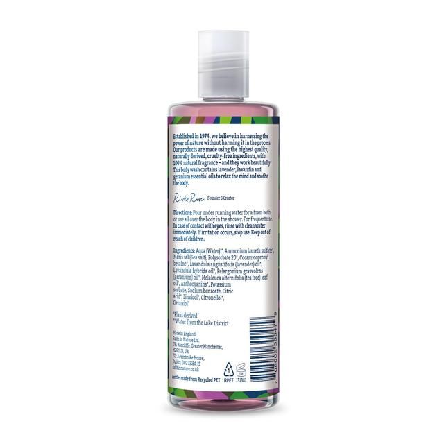 Faith In Nature Body Wash - Lavender & Geranium   100ml GOODS M&S   