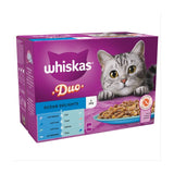 Whiskas 1+ Adult Wet Cat Food Pouches Ocean Delight in Jelly   12 x 85g GOODS M&S   